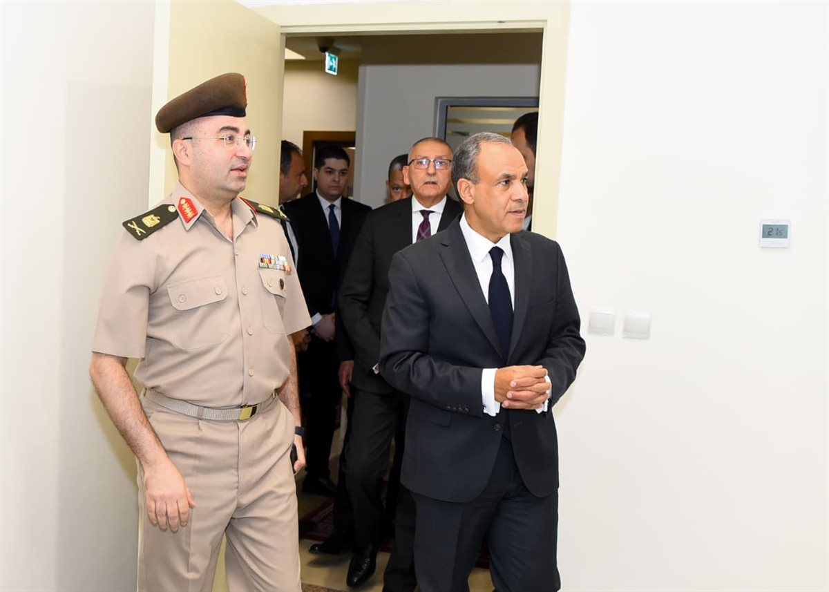 عبد العاطى يفتتح غرفة حفظ الوثائق المؤمنة بمقر وزارة الخارجية