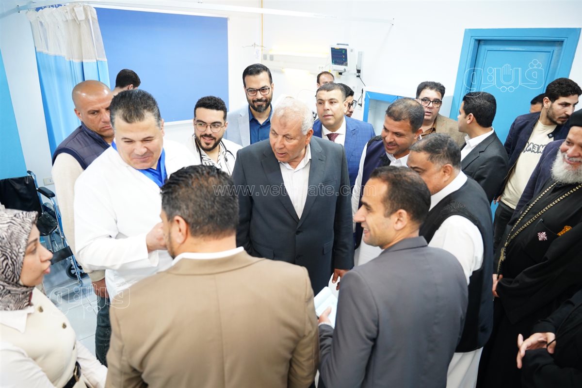 &nbsp;محافظ مطروح يفتتح وحدة السكتة الدماغية بالمستشفى العام