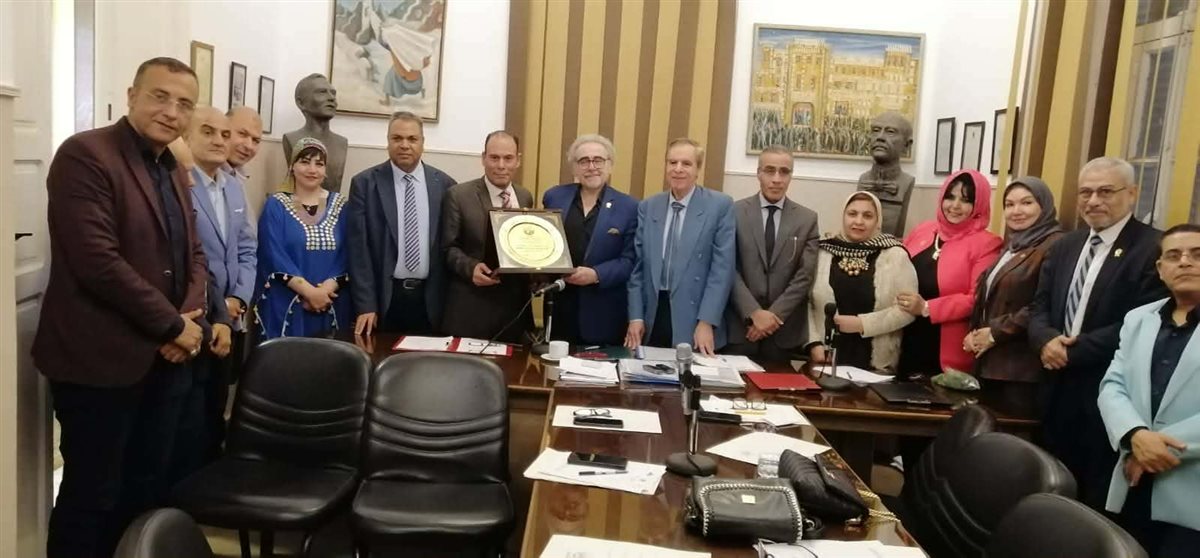 اجتماع المجلس الاستشاري بنقابة اتحاد كتاب مصر