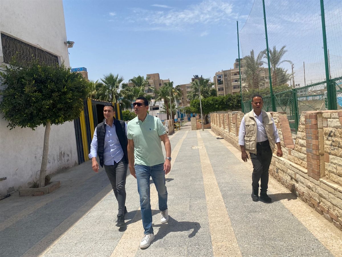 جوهر نبيل يفاجئ مراكز شباب السويس بجولة ميدانية لمتابعة سير العمل