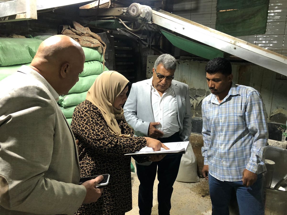 محافظ الدقهلية يتفقد المخابز وأعمال إنشاء حدائق بمدينة طلخا