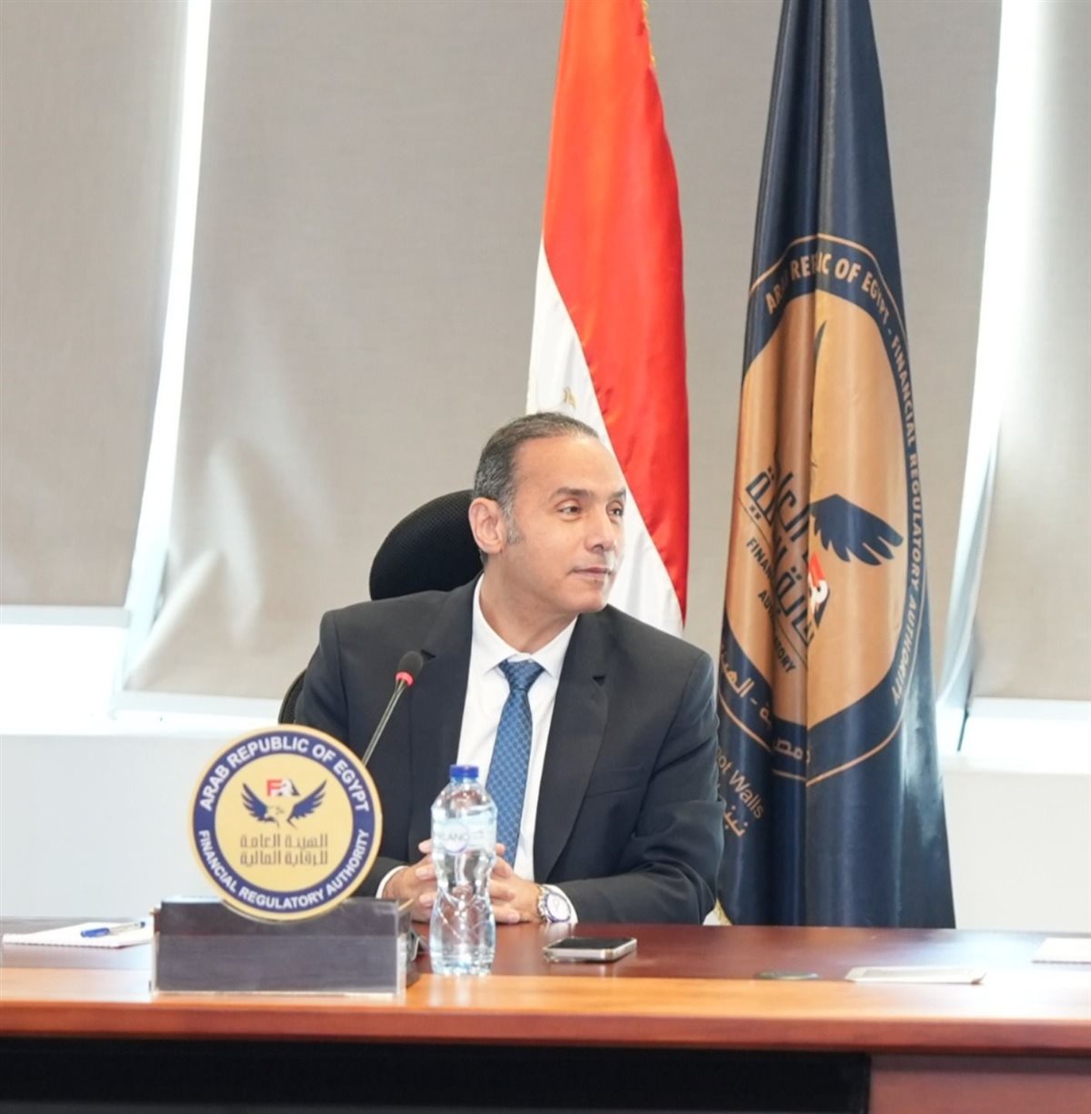 الرقابة المالية تبحث مع هيئة الأمم المتحدة خطط التوعية&nbsp;