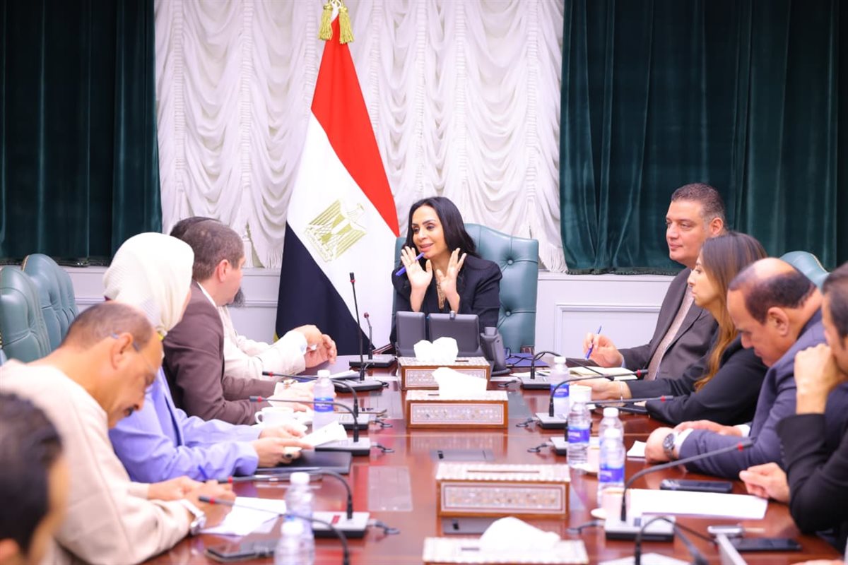 لقاء الدكتورة مايا مرسي، وزيرة التضامن الاجتماعي، عددًا من النواب أعضاء مجلسي النواب والشيوخ