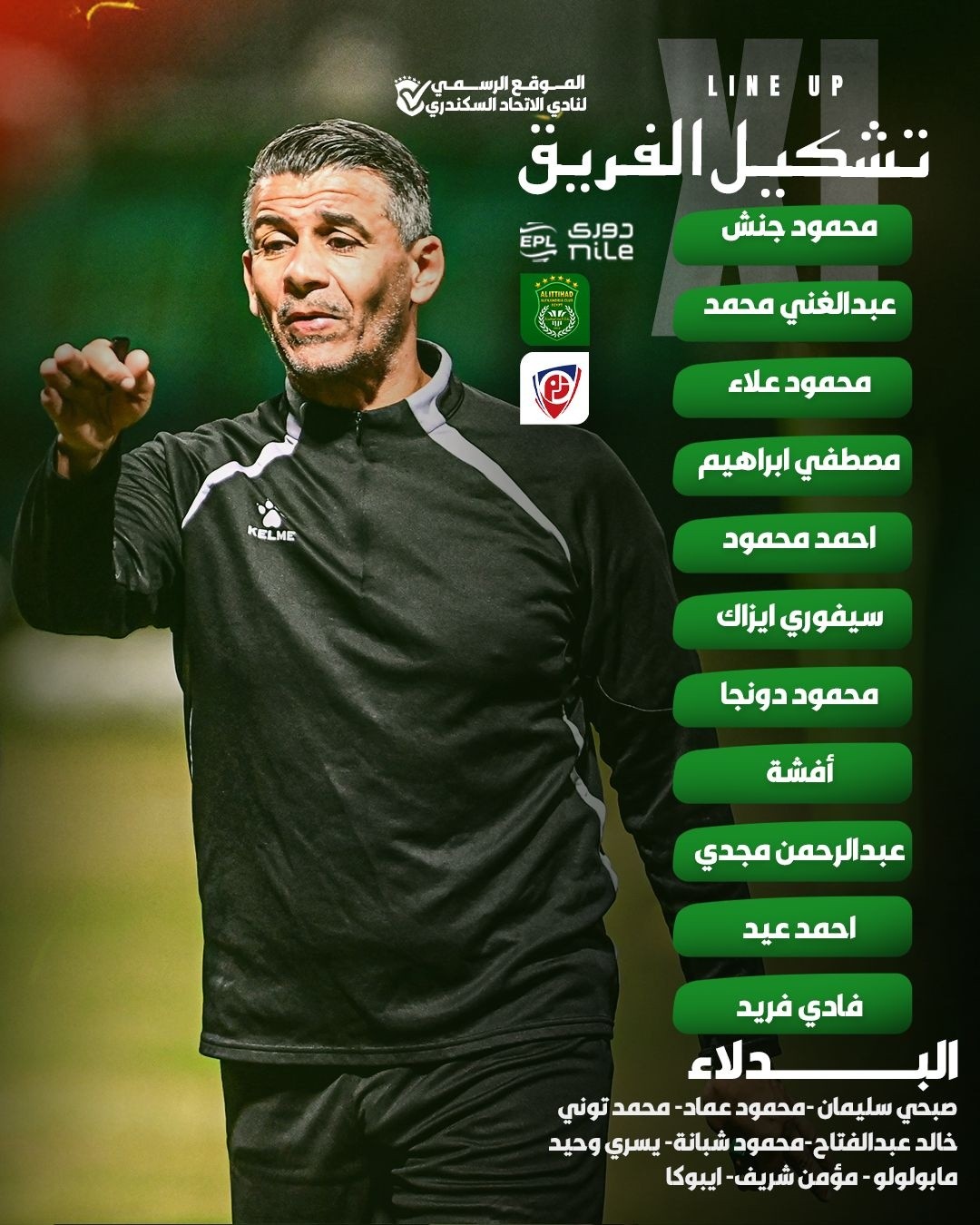 تشكيل الاتحاد السكندري أمام بتروجت، فيتو