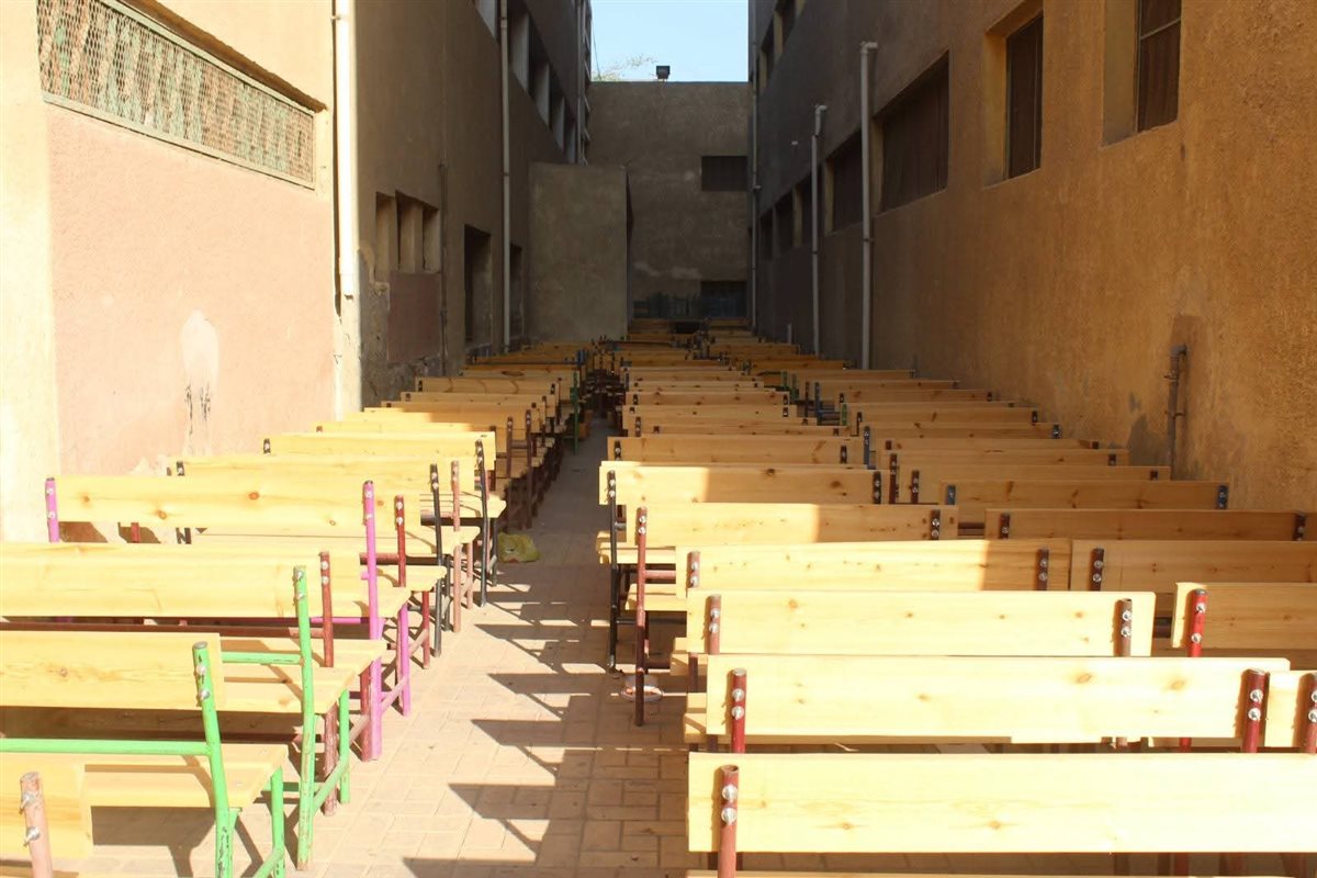 &nbsp;جولة تفقدية داخل مدرسة إمبابة الثانوية الصناعية
