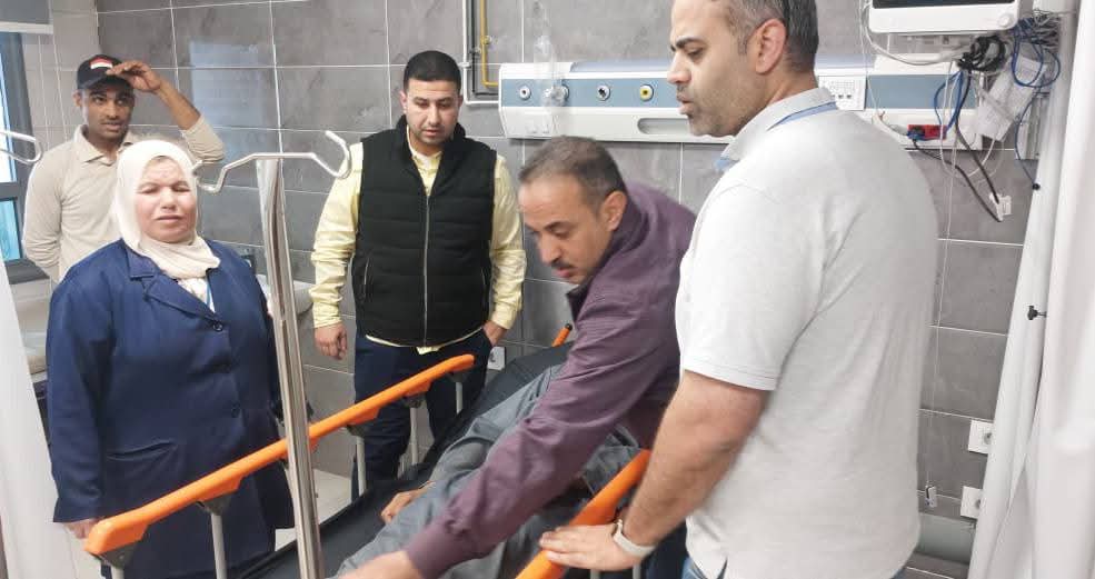 جانب من جولة مدير الرعاية الصحية بمستشفى التل الكبير، فيتو