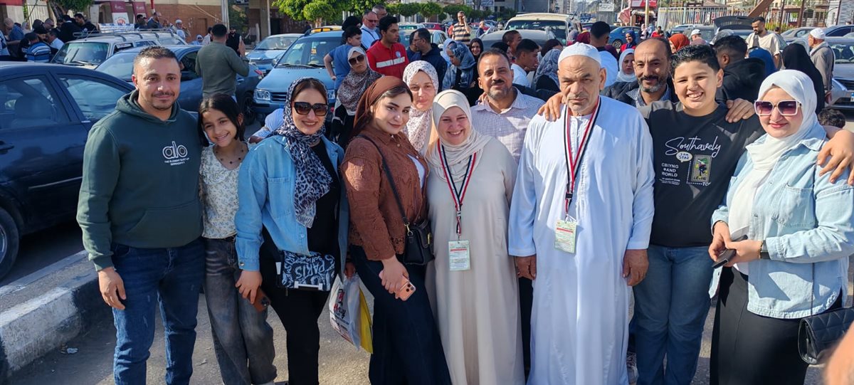 انطلاق الفوج الثالث لحجاج الجمعيات الأهلية بالدقهلية