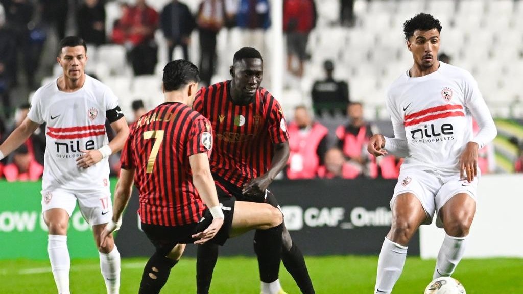 الزمالك واتحاد العاصمة الجزائري، فيتو