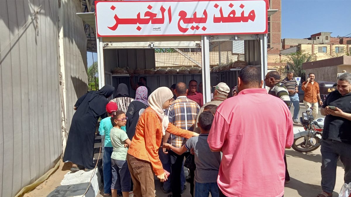 افتتاح 15 منفذًا جديدًا لبيع الخبز المدعم في الدقهلية