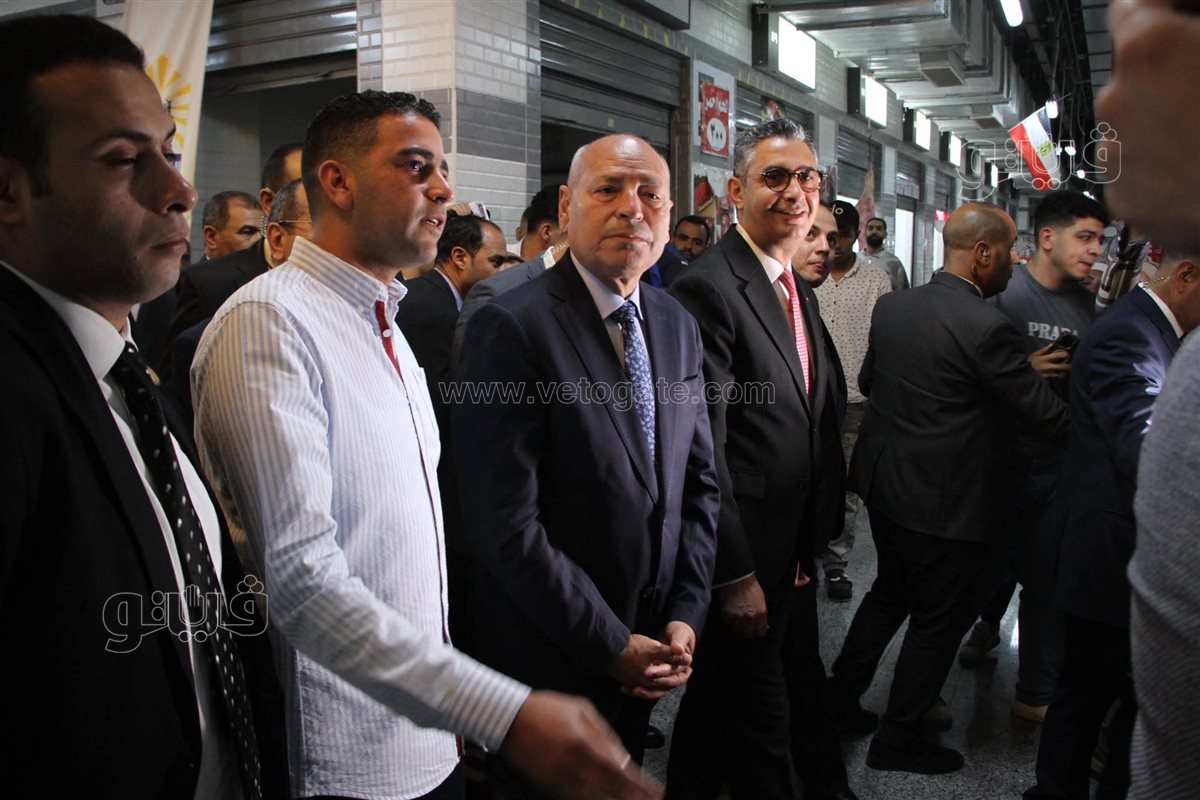 وزير التموين ومحافظ القاهرة يتفقدان معرض أهلا بالعيد بحدائق القبة