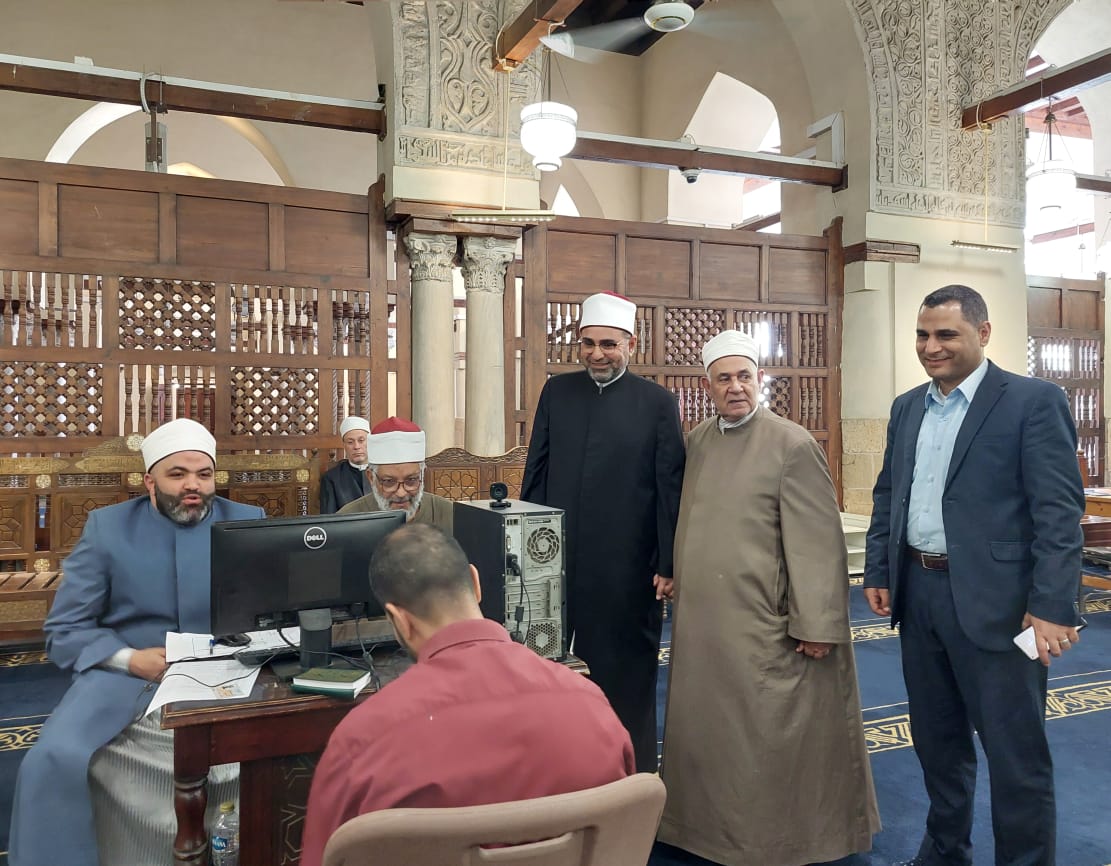 انطلاق اختبارات المرحلة السادسة لمقارئ الرواق الأزهري