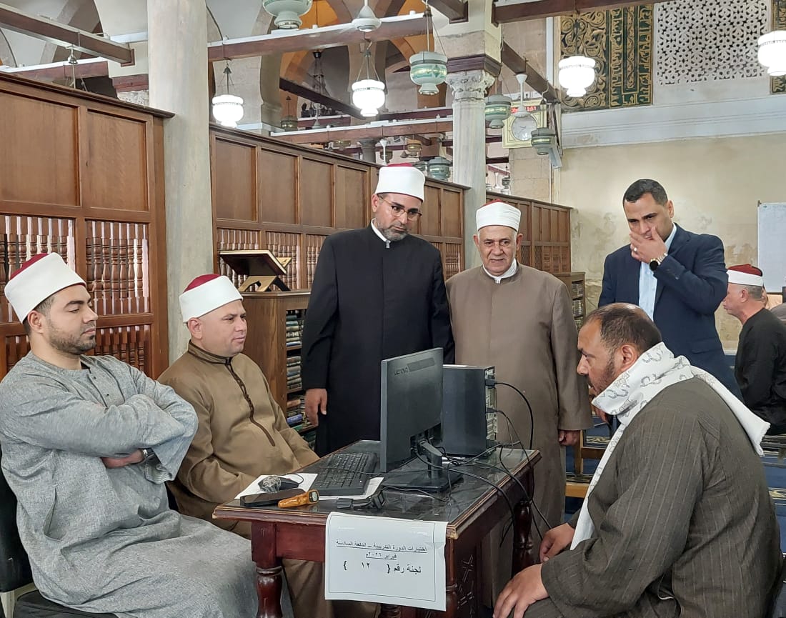 انطلاق اختبارات المرحلة السادسة لمقارئ الرواق الأزهري