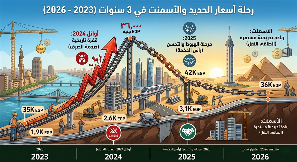 أسعار الحديد والأسمنت، فيتو&nbsp;