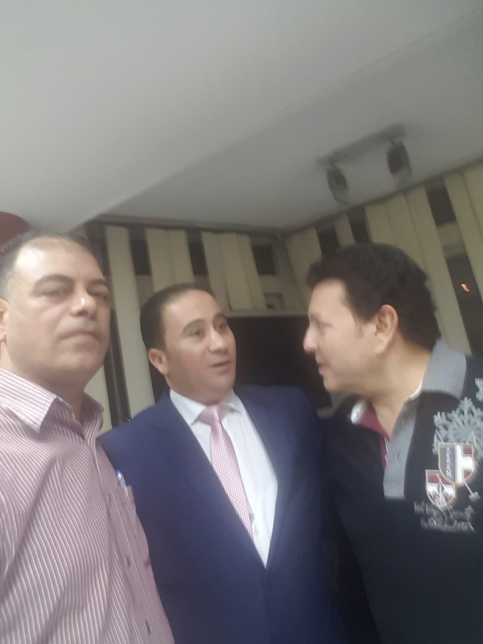 الفنان الراحل هاني شاكر وطارق مرتضى، فيتو