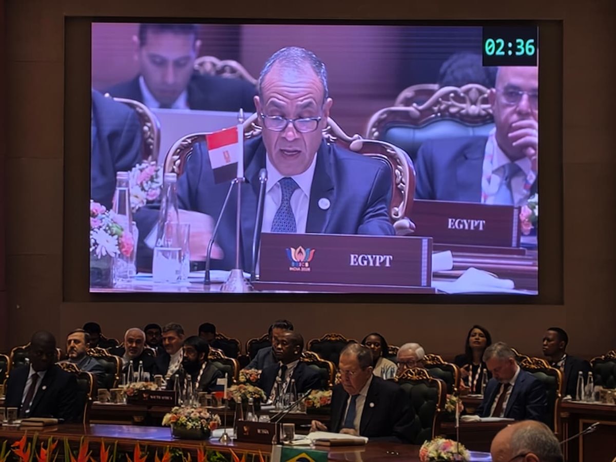 بدر عبد العاطي يشارك في اجتماع وزراء خارجية البريكس