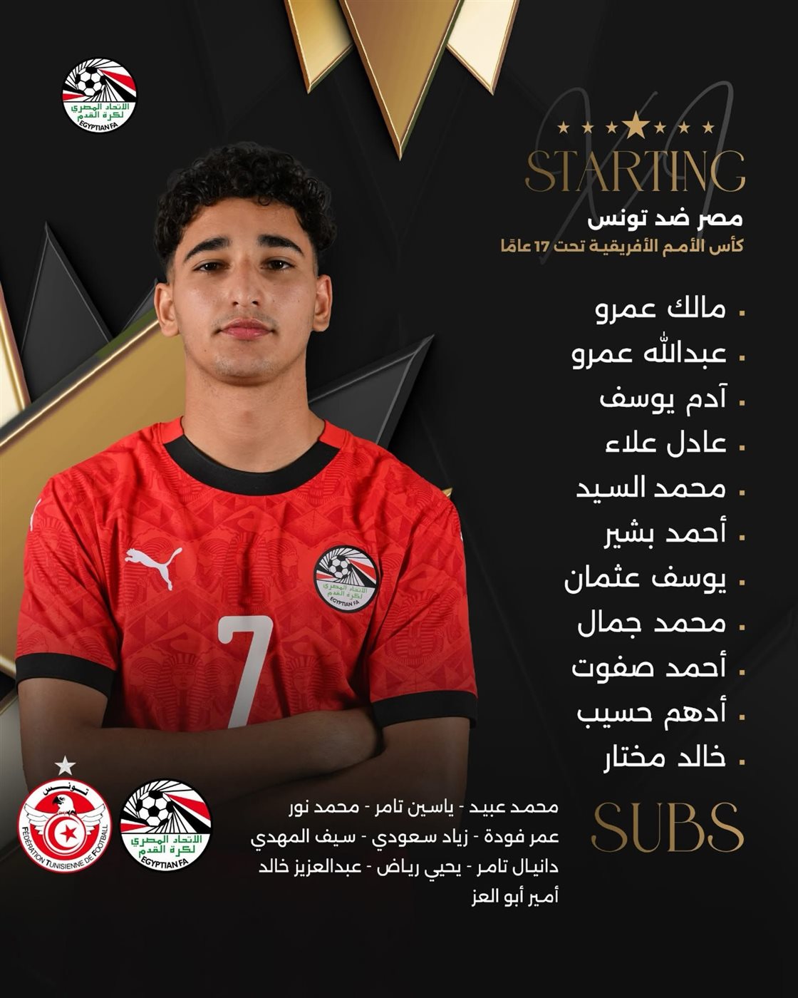 تشكيل منتخب مصر أمام تونس، فيتو&nbsp;