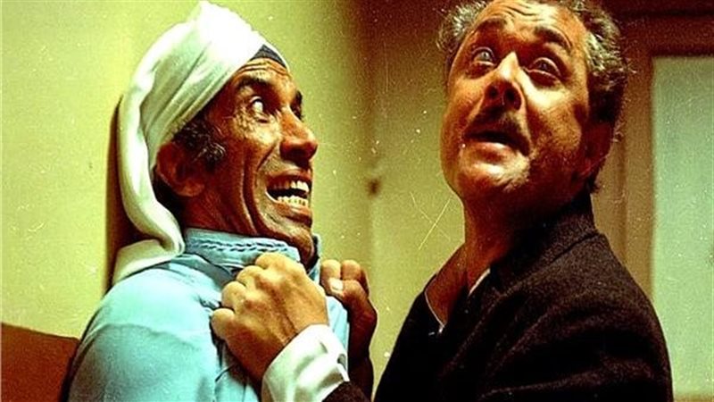 محمود عبد العزيز ونجاح الموجى فى الكيت كات