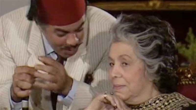 لقاء زوزو حمدى الحكيم مع عبد الغنى قمر