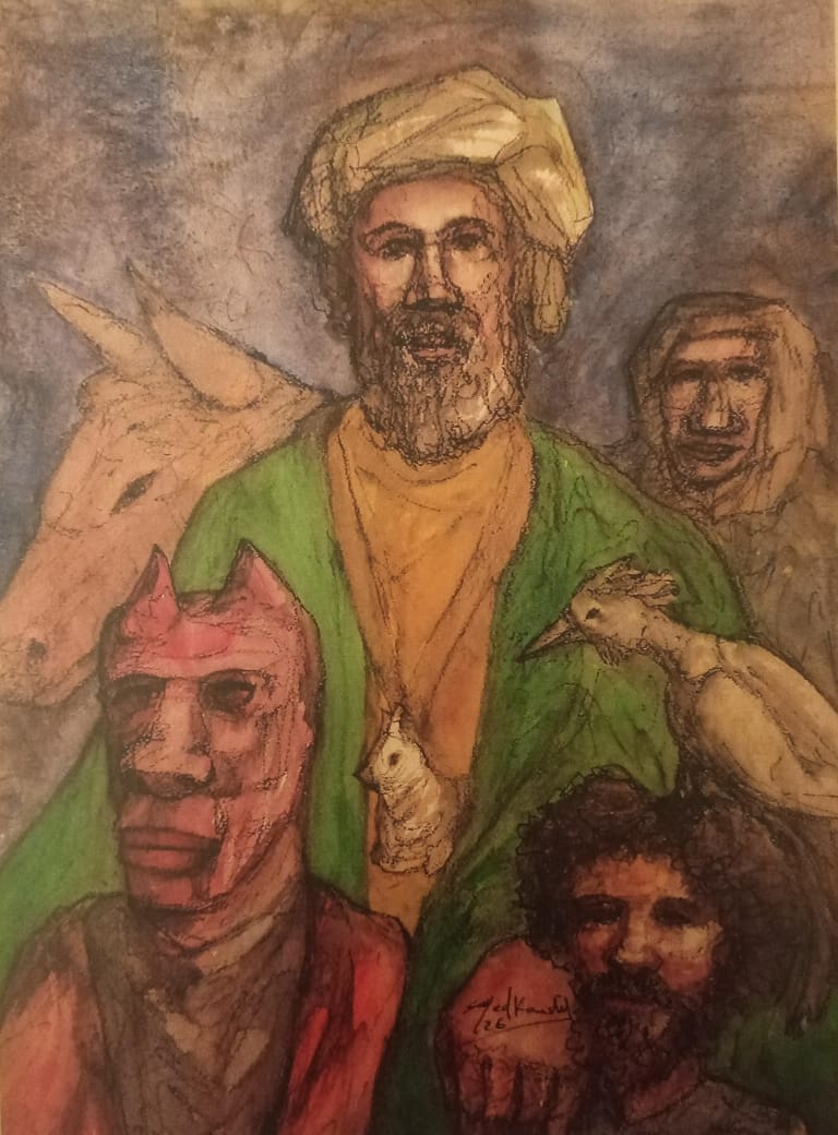 أعمال معرض خبايا الروح&nbsp;