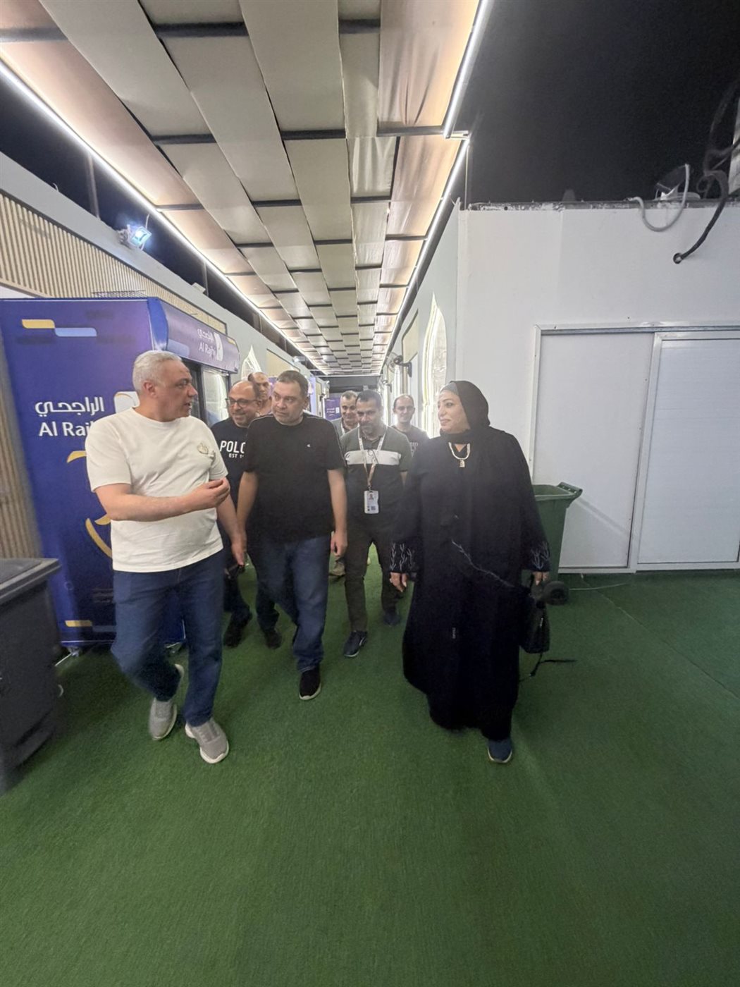جولة تفقدية للبعثة الرسمية للحج السياحي بمخيمات مشعر منى