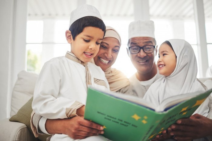 العيد مع الأبناء