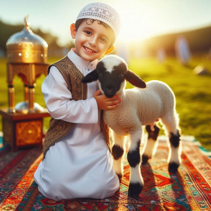 الأطفال في عيد الأضحى