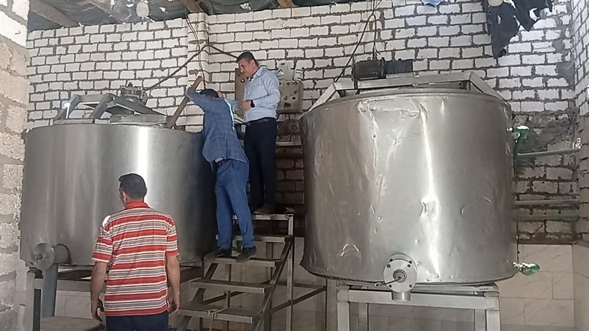ضبط 2 طن ألبان فاسدة في المنيا، فيتو