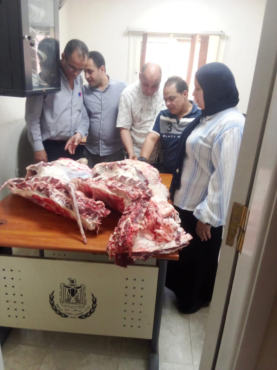 ضبط طن لحوم ودواجن فاسدة قبل طرحها بأسواق الغربية