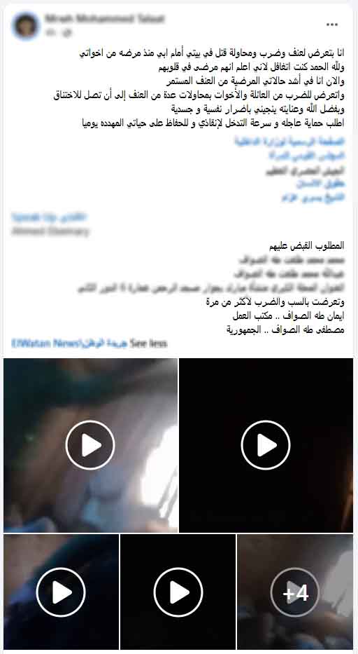 الأمن يكشف ملابسات ادعاء تعدي شقيقين على سيدة بالغربية