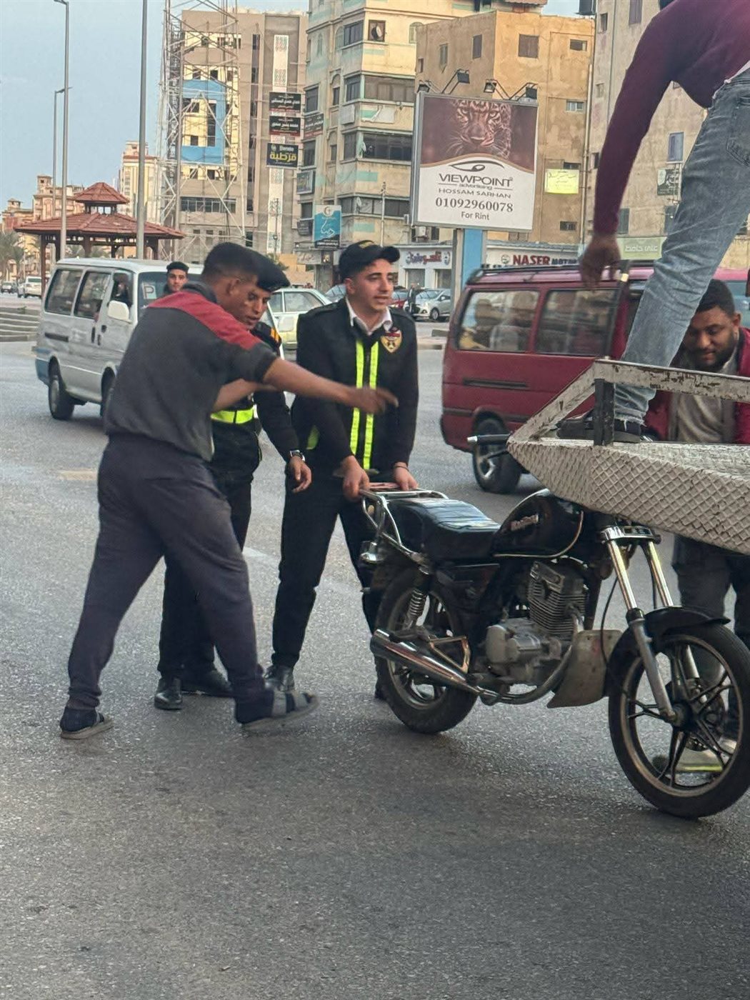 ضبط عدد كبير من الموتوسيكلات المخالفة بدمياط&nbsp;