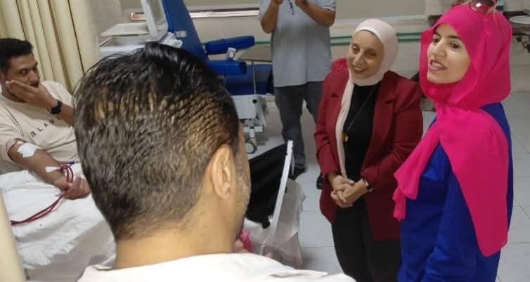 جانب من جولة وكيل وزارة الصحة بالإسماعيلية،فيتو