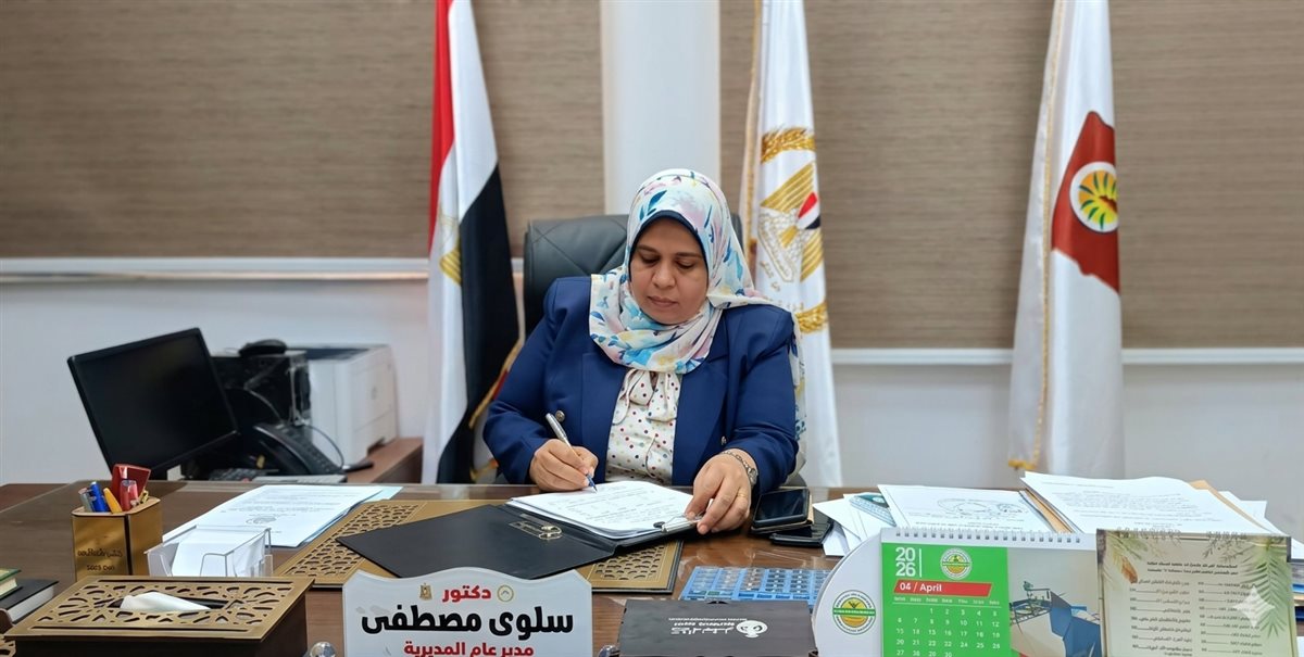 الدكتورة سلوى مصطفى وكيل وزارة التموين والتجارة الداخلية بالوادي الجديد، فيتو