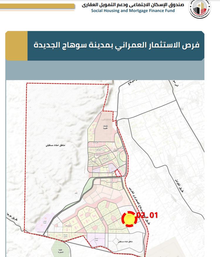 &nbsp;تفاصيل طرح اراضى سكن لكل المصريين بسوهاج الجديدة