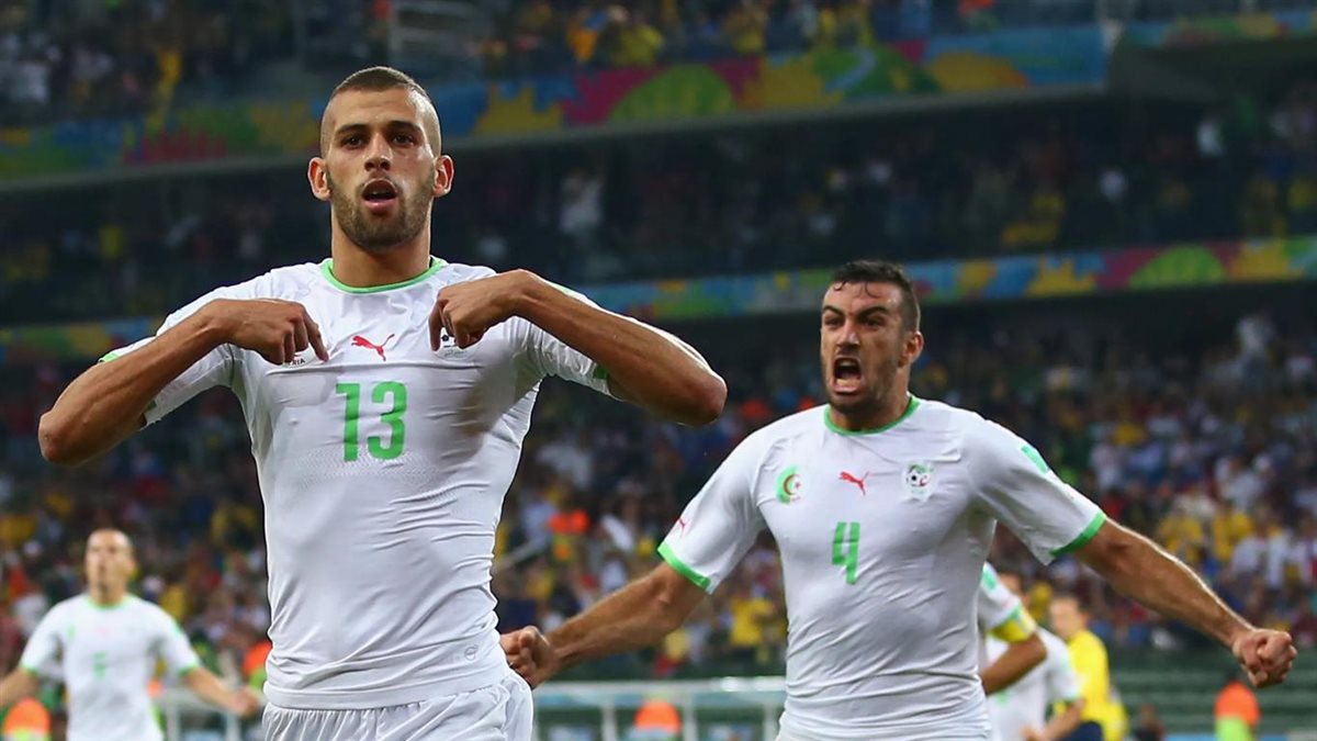 منتخب الجزائر في كأس العالم 2014