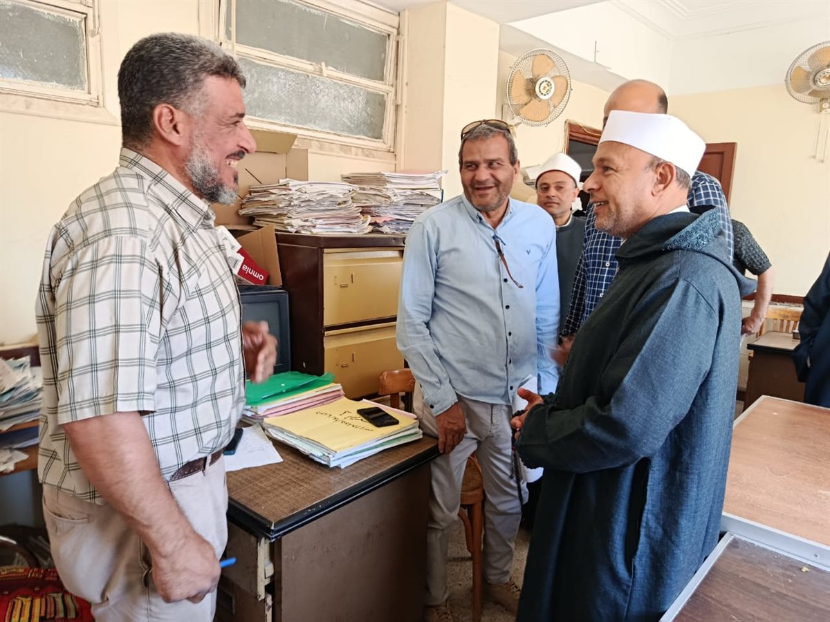 جانب من جولة وكيل وزارة الأوقاف في محافظة الإسماعيلية،فيتو