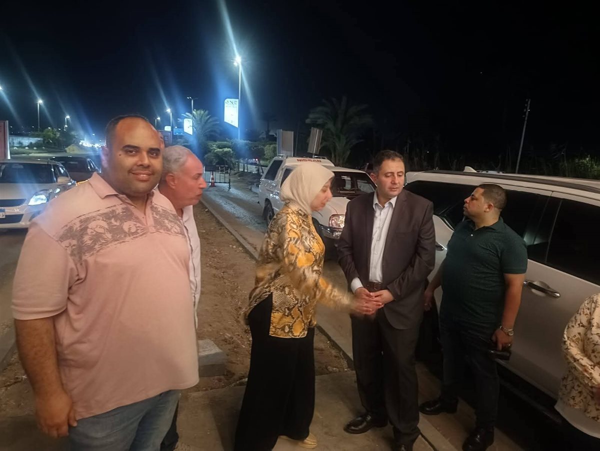 محافظ دمياط يتابع الاعمال الانشائية والتنفيذية الجارية بمشروع تطوير البوابة الشرقية لمدينة رأس البر