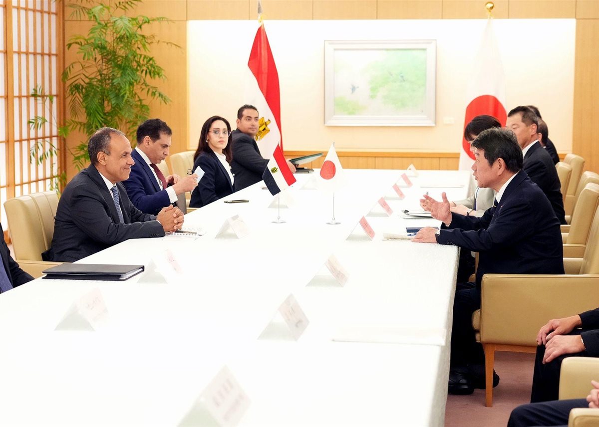 &nbsp;الحوار الاستراتيجي بين وزيري خارجية مصر واليابان