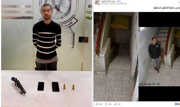 الداخلية تكشف ملابسات فيديو التسلل لعقار والتنصت على الأبواب بالشروق وضبط المتهم