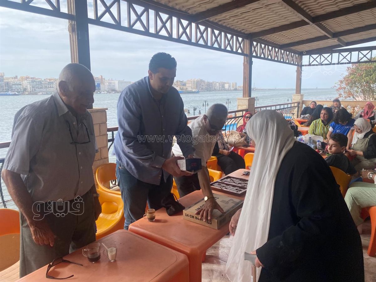 نادي السلام البحري ببورفؤاد يستقبل دار المسنين