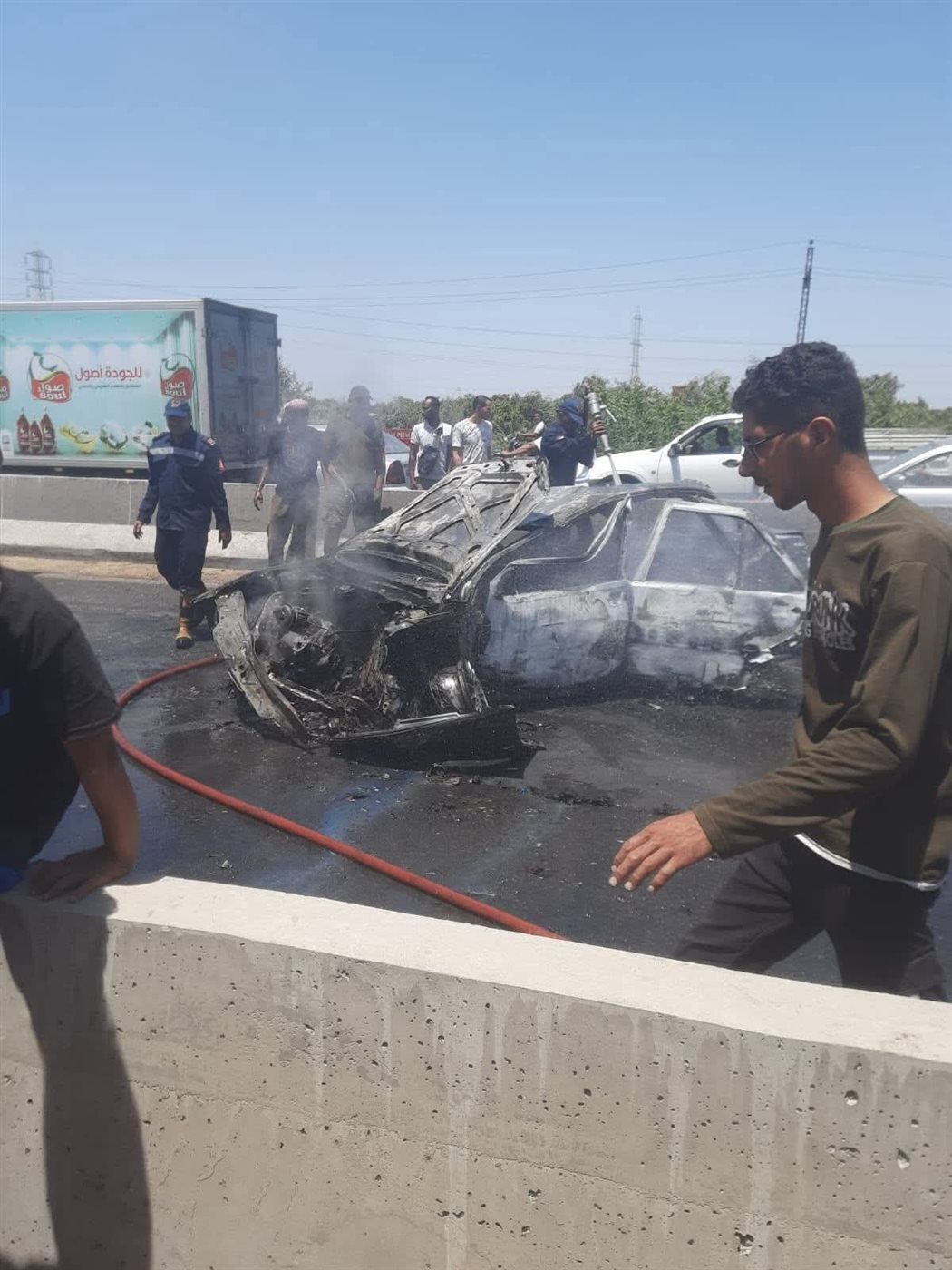 جانب من الحادث، فيتو&nbsp;