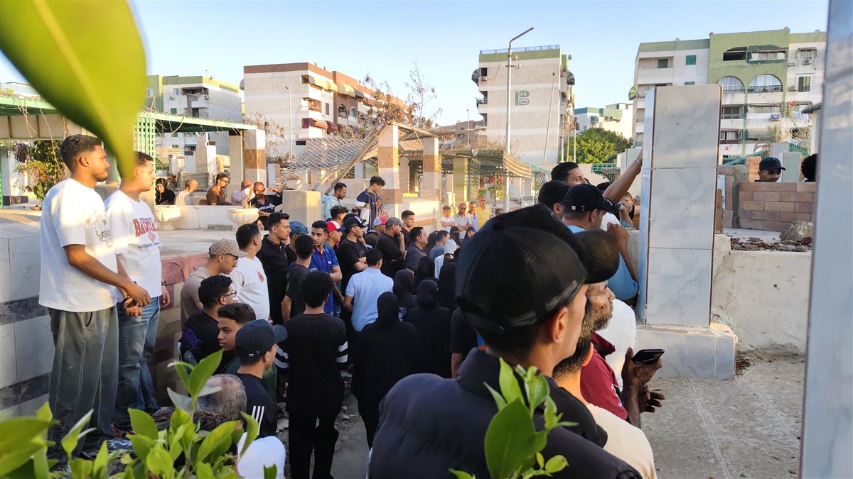جنازة محمد مجدي ضحية الغدر ببورسعيد