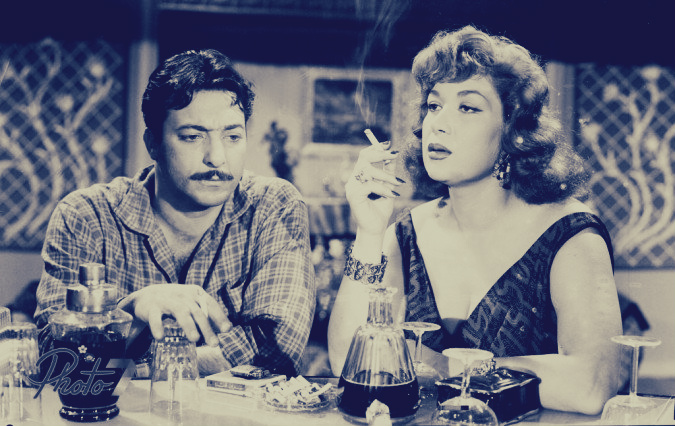 مشهد من فيلم امرأة على الطريق&nbsp;