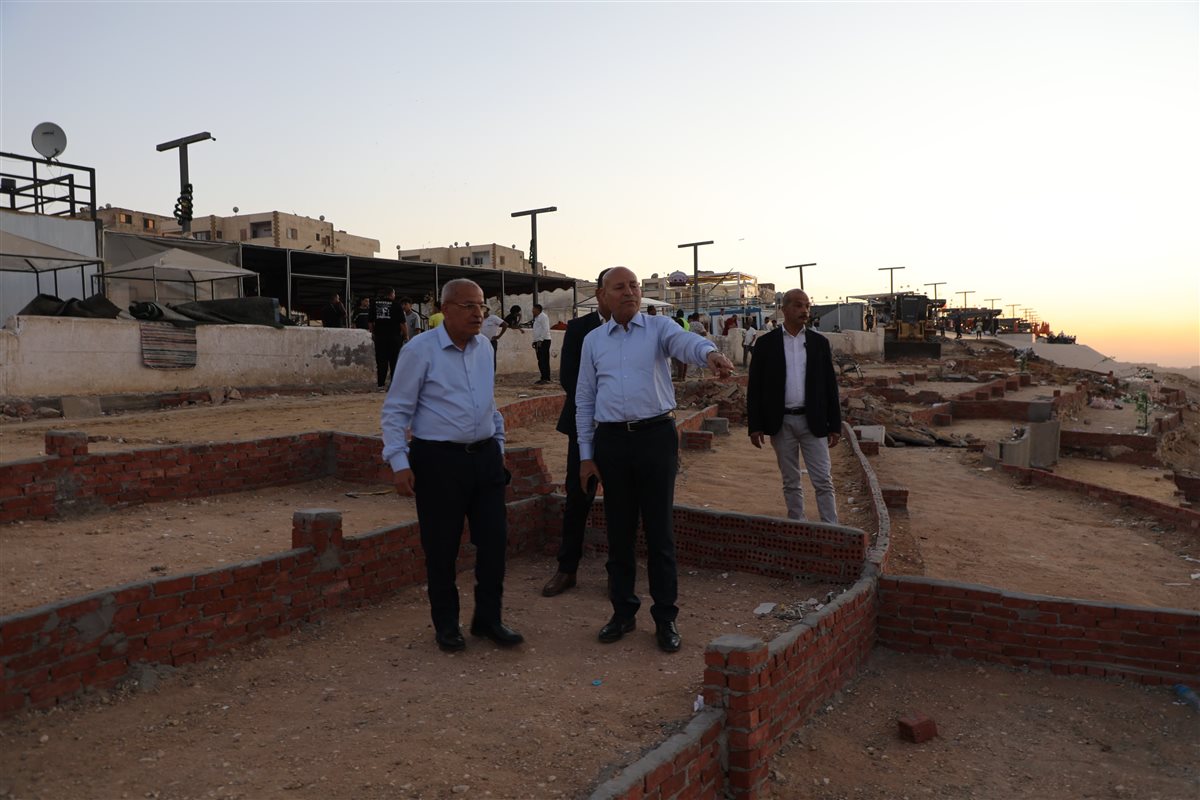 إزالة التعديات والإشغالات المقامة على كورنيش محور عبد المجيد محمود بالمقطم، فيتو