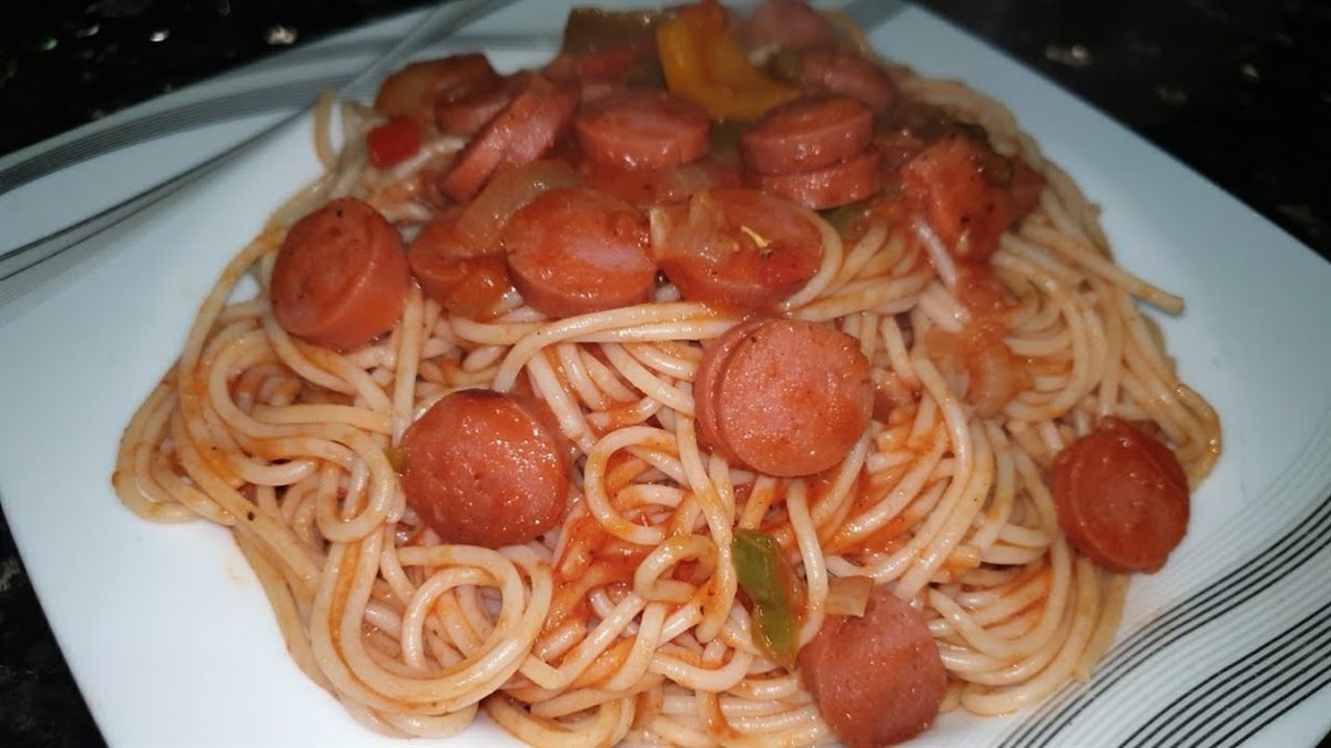 طريقة عمل المكرونة بالهوت دوج