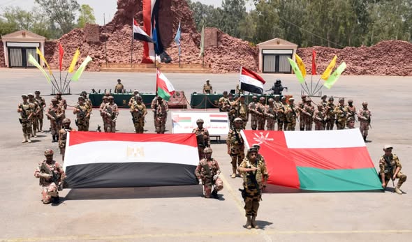 فعاليات التدريب المصرى العمانى