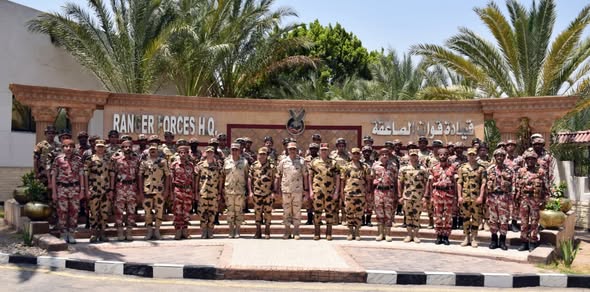 فعاليات التدريب المصرى العمانى