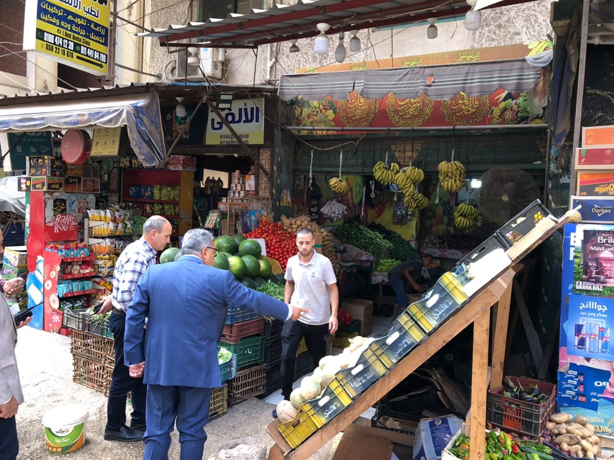 محافظ الدقهلية في جولة لمتابعة الإشغالات وأعمال النظافة