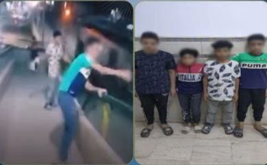 ضبط 4 أطفال بتهمة إلقاء أكياس مياه على قطار بالشرقية عقب تداول فيديو