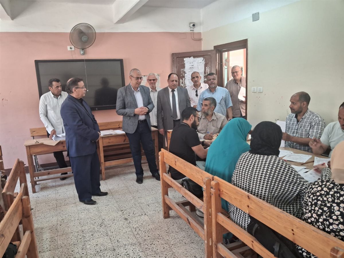 تعليم القليوبية يتابع تصحيح الشهادة الاعدادية، فيتو