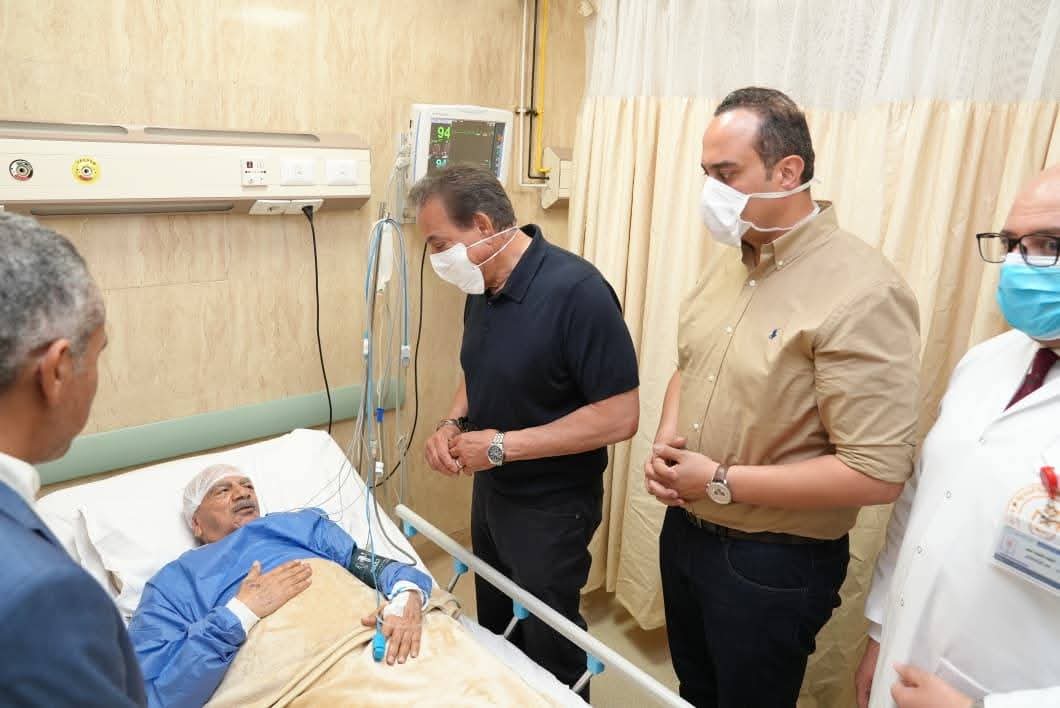 جولة وزير الصحة والسكان داخل محافظة المنيا